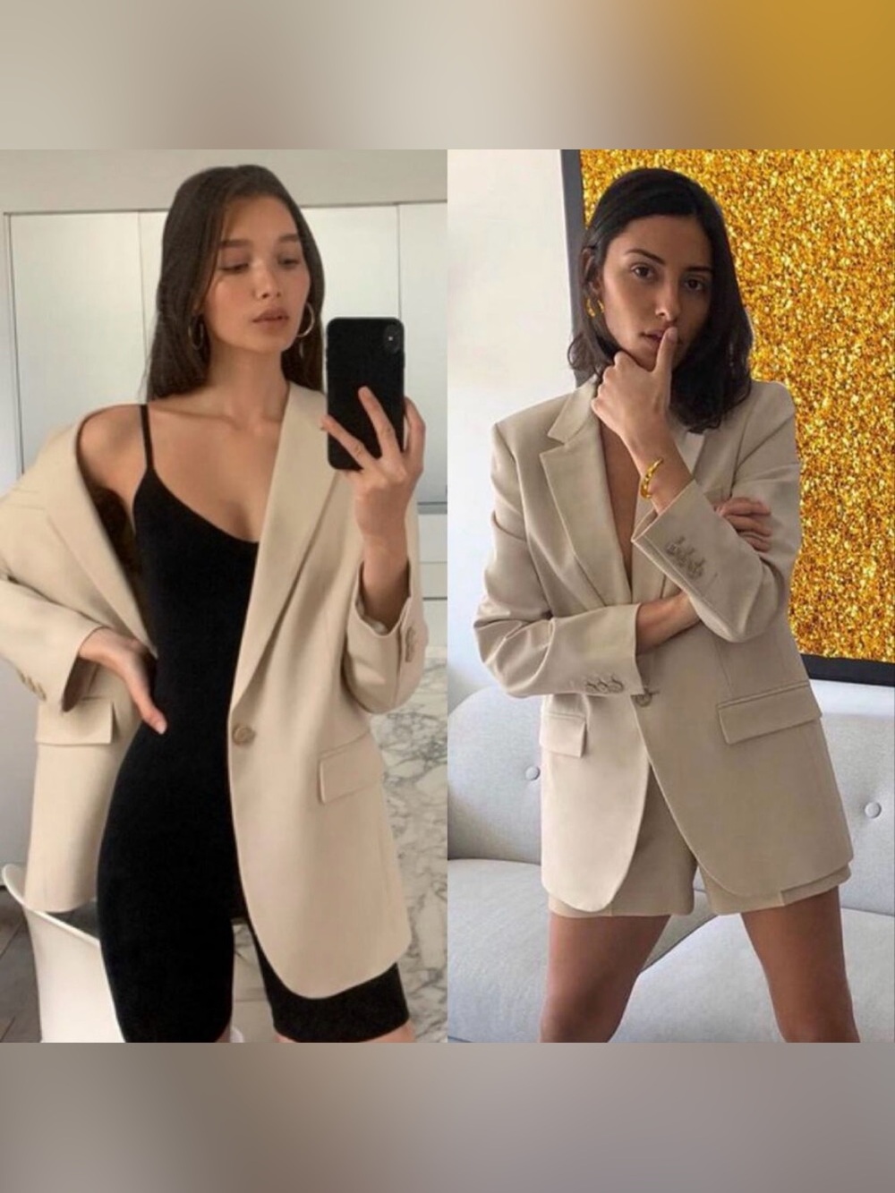 Aritzia Babaton Atelier Agency Oversized Blazer Jacket Size Medium